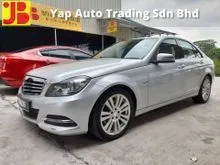2012 Mercedes-Benz C200 CGI 1.8 Elegance Sedan