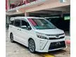 Recon 2019 Toyota Voxy 2.0 ZS Kirameki Edition MPV MANY UNITS READY STOCK 2 POWER DOORS 7 SEATER SAFETY PRE CRASH PKSB PARKTRONIC KEYLESS PACKAGE UNREGISTER