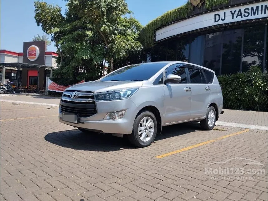 Jual Mobil Toyota Kijang Innova 2018 G 2.4 di Banten Automatic MPV Silver Rp 274.500.000
