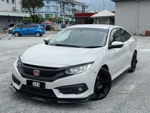2016 Honda Civic 1.5 TC Sedan F.LON APPLE CARPLA&ANDROID AUTO PADDLE SHIFT