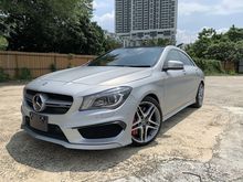 2015 Mercedes-Benz CLA45 AMG 2.0 4MATIC Carbon-Fibre Trim Coupe CARBON SPEC , PRICE INCLUDED SST ,NICE INTERIOR , FULL SPEC