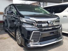 2016 Toyota Vellfire 2.5 Z G SUNROOF FULL ALPINE AUDIO