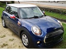 2014 MINI COOPER1.5 TWIN TURBO FACELIFT JAPAN SPEC SELLING PRICE ( RM 129,000.00 NEGO ) CAR BODY BLUE COLOR ( 7722 )