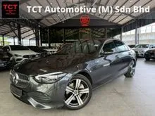 Mercedes-Benz C200 1.5 Avantgarde W206 FACELIFT FULL SERVICE RECORD 14K UNDER WARRANTY 2027 LOCAL HAP SENG STAR WARRANTY