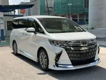 2024 Toyota Alphard 2.5 Z Modelista MPV - UNREG/5A/MODELLISTA GRILLE&BODY KIT&EXHAUST/SIDE STEP/DIM/BSM/FREE 6 YEAR WARRANTY