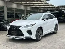 2021 Lexus RX 300 2.0 F Sport SUV TRD 16K KM Grade 5A Rear Power Seat