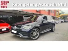 2021 Mercedes-Benz GLC200 2.0 AMG Line SUV (A) REG DEC 2021, CAREFUL OWNER, F/S/RECORD, P/BOOT, L/MIL - 80K KM, FREE 2 YEARS CAR WARRANTY, 20 S/RIMS