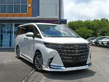 2023 Toyota Alphard 2.5 Z UNREG 4CAM  BODYKIT DIM BSM HUD FULL SPEC
