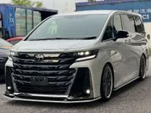2023 Toyota Vellfire 2.4 Z Premier Japan Spec with Aerokit, 20inch Wheel, Black Interior, HUD, Moonroof, Flip Down Monitor and More...