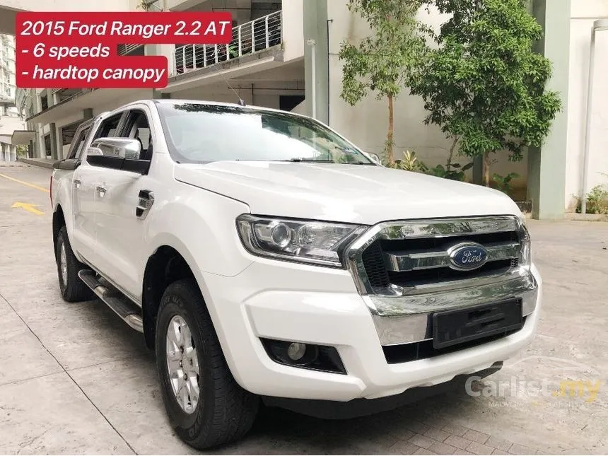 Used 2015 Ford Ranger 2.2 XLT AT New model Hardtop canopy Reverse cam ...