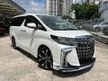 Recon 2022 TOYOTA ALPHARD 3.5 EXECUTIVE LOUNGE S EDITION 3BA (21K MILEAGE)360 SURROUND VIEW CAMERA WITH JBL HOME THEATER SOUND SYSTEM
