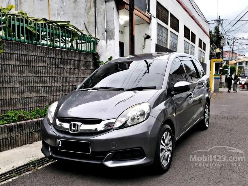 Jual Mobil Honda Mobilio 2015 S 1.5 di Jawa Barat Manual MPV Abu