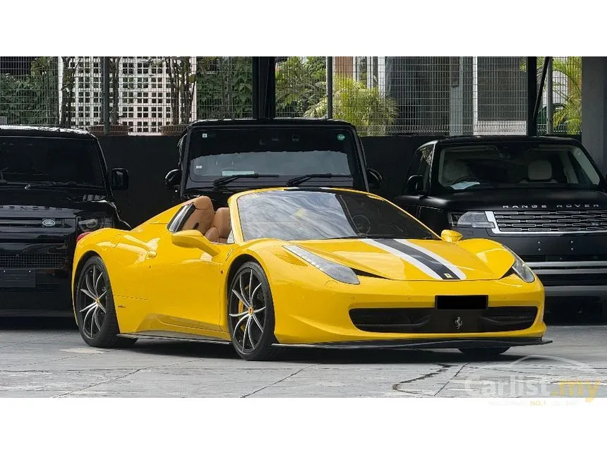 2012 Ferrari 458 Spider Convertible