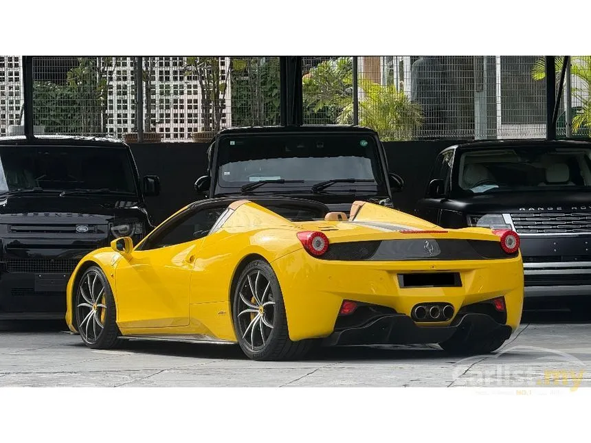 2012 Ferrari 458 Spider Convertible