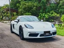 2017 Porsche 718 2.0 Cayman Coupe