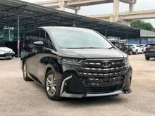 2025 Toyota Alphard 2.5 Z MPV - ROOF MONITOR, HEAD UP DISPLAY, DIGITAL INNER MIRROR