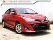 Used 2020 Toyota Vios 1.5 E Sedan FULL SERVICE RECORD 73K KM 2 YEAR WARRANTY