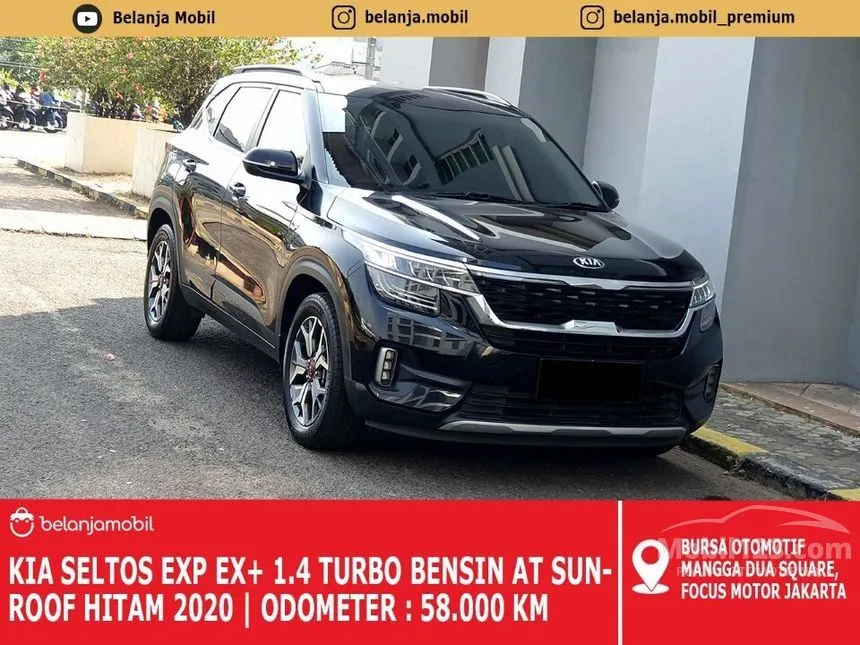 Jual Mobil KIA Seltos 2020 EX+ 1.4 di DKI Jakarta Automatic Wagon Hitam Rp 243.000.000