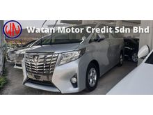 2016 Toyota Alphard 2.5 X 8 SEATER NO HIDDEN CHARGES