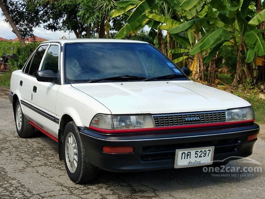 Toyota Corolla 1991 GL 1.3 in ภาคเหนือ Manual Sedan สีขาว for 39,000 ...