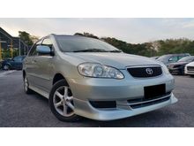TOYOTA ALTIS 1.8 (A) G FULL BODYKIT TIPTOP CONDITION ACCIDENT FREE