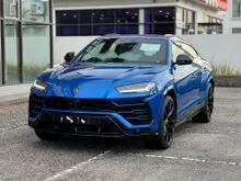 Ready Stock 2021 Lamborghini Urus 4.0 V8 Biturbo UK Spec B&O 6 Driving Mode Panoramic Roof HUD 360 camera