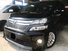 2012 Toyota Vellfire 2.4 Z Platnium MEGA SPEC