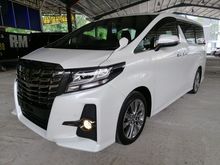 2016 Toyota Alphard Type Black Sunroof/FullLeather Unregister