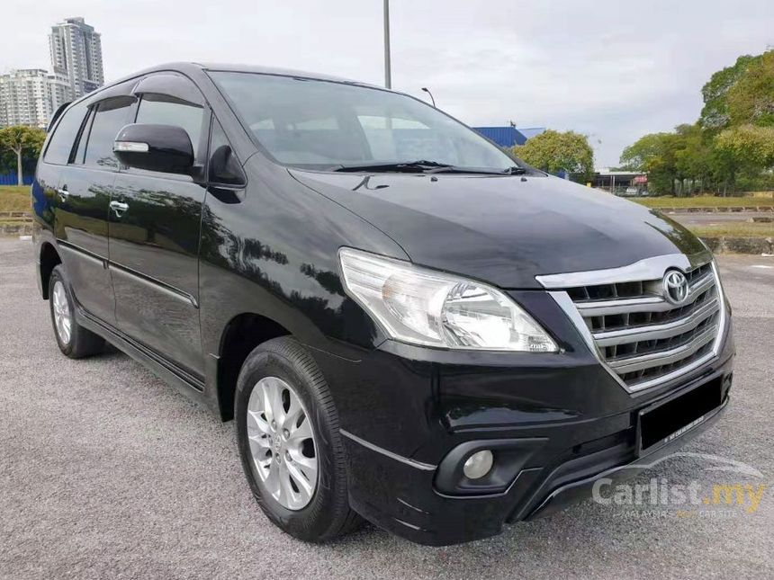 Used 2016 Toyota Innova 2.0 G MPV (A) WARRANTY FACELIFT LEATHER SEAT ...