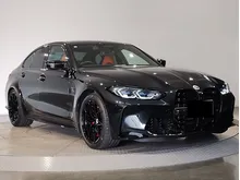 Incoming Stock 2023 BMW M3 Competition M xDrive Black Sapphire Kyalami Orange Harman Kardon Surround View ACC