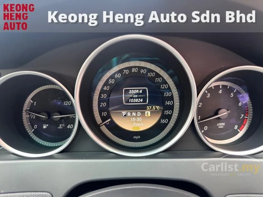 2012 Mercedes-Benz C180 Sedan