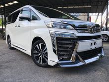 2018 Toyota Vellfire 3.5 ZG 100% RECON NEW CAR