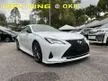 Recon [READY STOCK] 2018 LEXUS RC300 2.0 F SPORT COUPE NEW FACELIFT / JAPAN SPEC / SUNROOF / TRD AERO KIT / RED INTERIOR / BSM / UNREGISTERED - Cars for sale