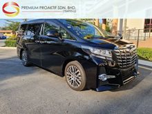 2017 Toyota Alphard 2.5SC SUNROOF BIG ALPINE PLAYER WARRANTY PROVIDED
