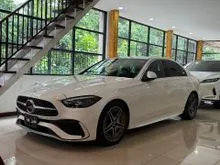 2022 Mercedes-Benz C200 1.5 AMG UNREG ( HUD ,  BURMESTER , POWER BOOT , 360 CAMERA , 22000KM )