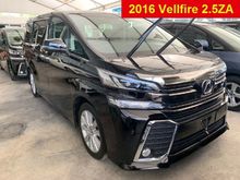 2016 Toyota Vellfire 2.5 Z A Edition MPV