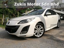 (ORI 2OO9)(1 OWNER)(BEIGE LEATHER)(CLEAN INTERIOR)(FULL LOAN)(MAZDA 3 2.O SPORT)