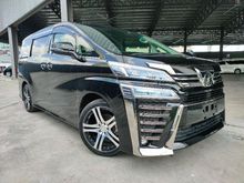 2018 Toyota Vellfire 2.5 ZG 5A Car PCS LTA Leather P/Boot Unregister