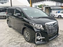 Toyota Alphard 2.5 SC, SUNROOF, FULL LEATHER, PRE CRASH, 16 UNREGISTER