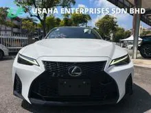 2022 Lexus IS 300 2.0 F Sport Sedan#4 CAMERA#SUNROOF#BSM#NAVI TV#HALF LEATHER#UNREG JAPAN SPEC#