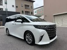 2025 Toyota Alphard 2.5 Z JBL SOUNDS HOME THEATRE 360CAM SIDE STEP UNREG