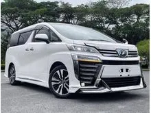 Promo - 2018 Toyota Vellfire 2.5 ZG MPV