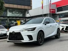 2023 Lexus RX 350 2.4T F Sport Sunroof Full Spec Red Seat Unreg