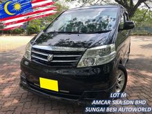 Toyota Alphard 3.0 MZG MPV (A) P/BOOT S/M ROOF 7 SEAT FULL SPEC