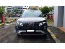2022 Hyundai Creta 1.5 Prime SUV hitam sunroof km 30 ribu