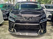 Toyota Vellfire X,Z,ZA,ZG Spec,From RM175K - RM290K