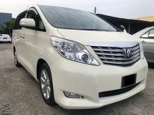 2010 Toyota Alphard 3.5 G MPV PILOT SEAT NEW TYRE