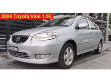 2004 Toyota Vios 1.5 E Sedan