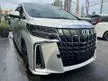 Recon 2021 Toyota Alphard 2.5 G S C Package MPV 5A JBL FULLY LOADER Free Body Kit
