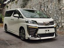 2019 Ori Modellista VELLFIRE 2.5 ZG 3 LED BSM ( 3 Yr Warranty )